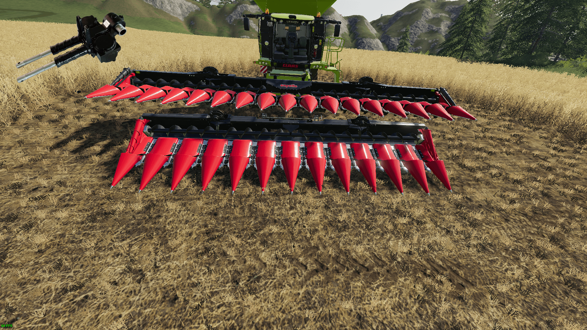 धान्य कापणी यंत्रासाठी ॲल्युमिनियम कॉर्न हेडर गियरबॉक्स